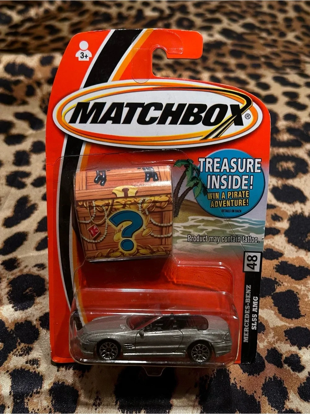 Sealed 2005 Matchbox Treasure Inside Series Mercedes-Benz SL55 AMG #48